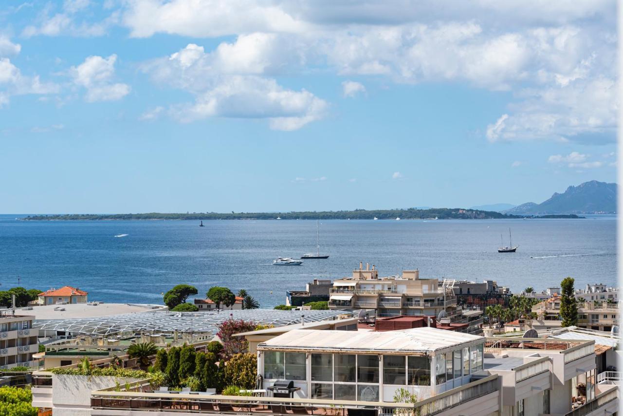 Vue Mer 180° Cocon A 7 Min De La Plage Piscine Ac Antibes Zewnętrze zdjęcie